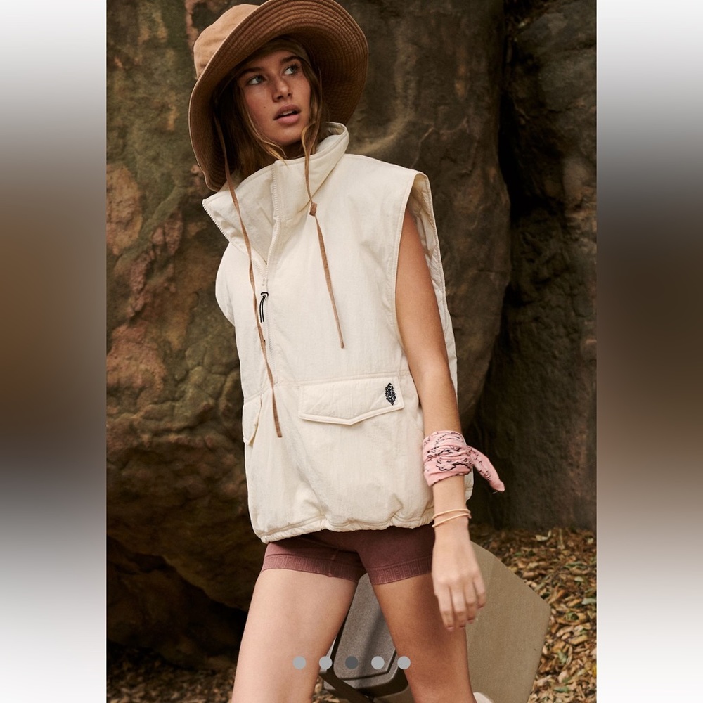 Free People Off The Bleachers Vest